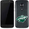 NHL Minnesota Wild Black Background Moto E5 Play Skin